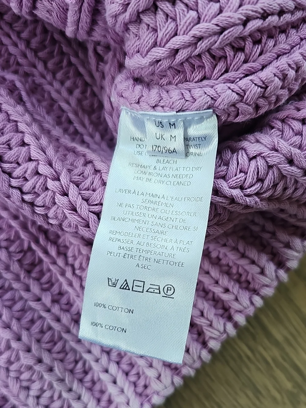Free People Sweet Nothing Cardi – Spring Fling Light Purple – Size Medium